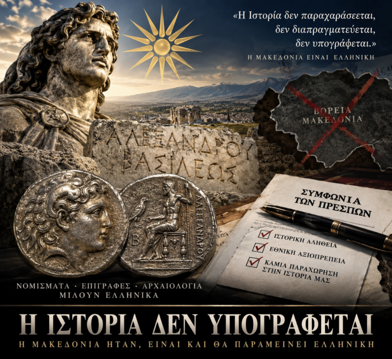 Η Ιστορία δεν υπογράφεται: Η Μακεδονία μέσα από τις επιγραφές, τα νομίσματα και τις πηγές