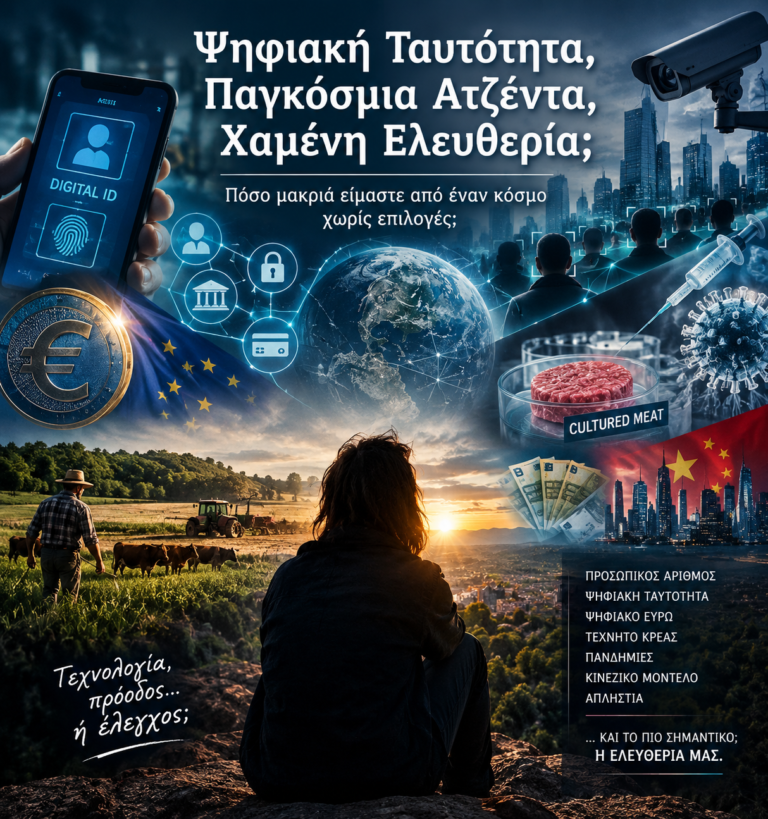 Ψηφιακή Ταυτότητα, Παγκόσμια Ατζέντα, Χαμένη Ελευθερία;
