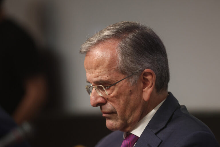 Αντώνης Σαμαράς: Κοιμισμένοι κολυμπάμε στα δήθεν ήρεμα νερά με την Τουρκία