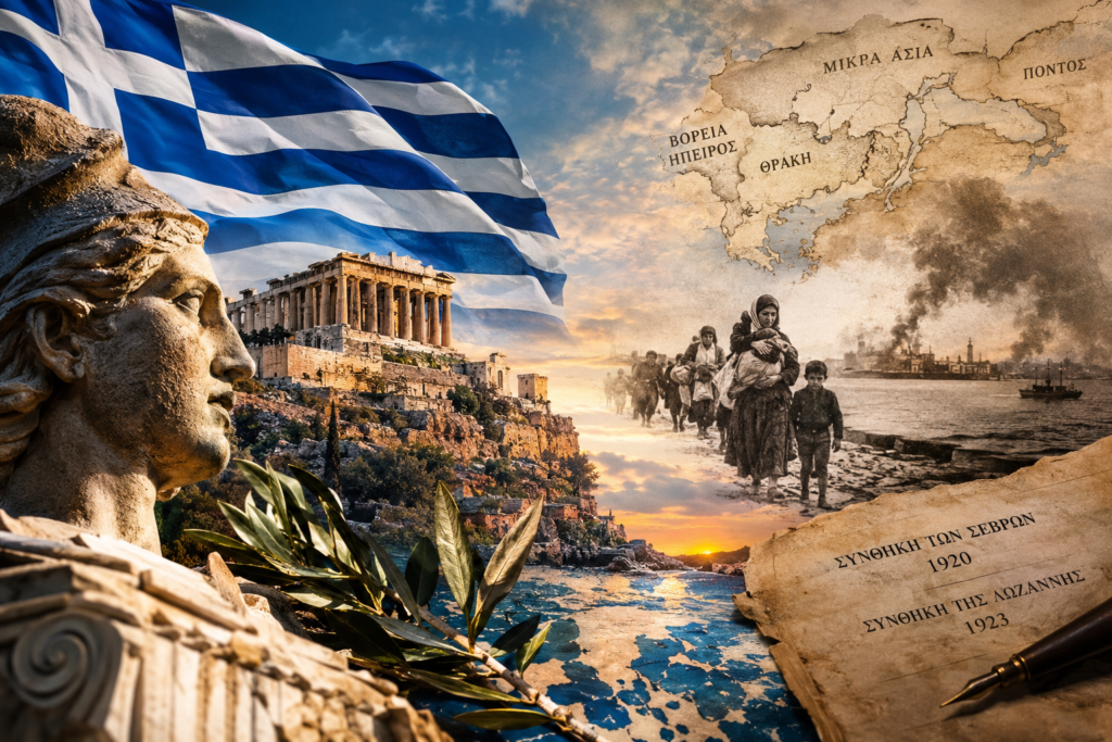 Η Ελλάδα μέσα στους αιώνες: Ιστορία, σύνορα, δικαιοσύνη και το δικαίωμα των λαών